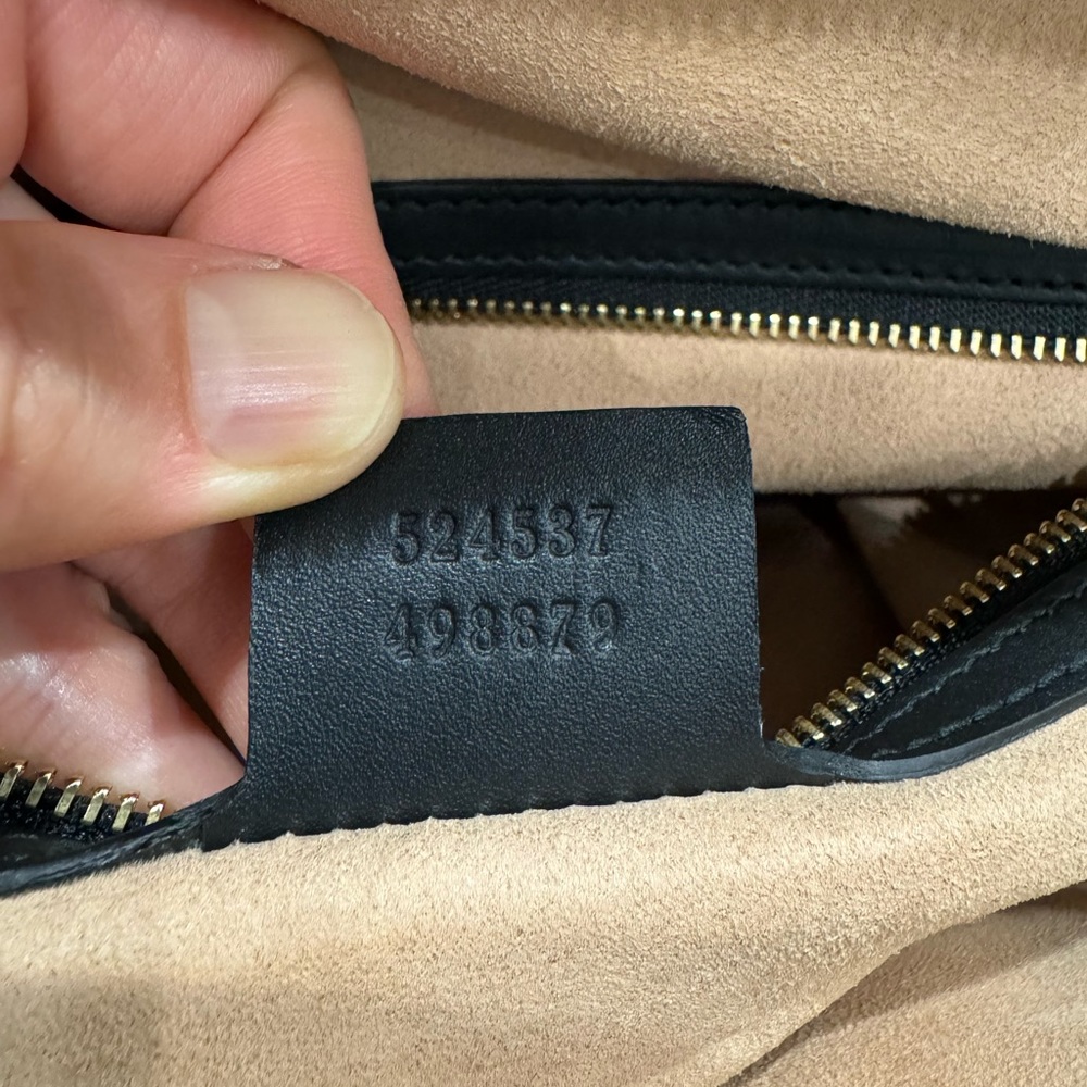 Gucci Suede Medium Ophidia Tote / 524537 I Includes strap and dust bag I - Picture 7 of 11